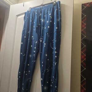 Women’s Blue Star & Moon Pajama Pants